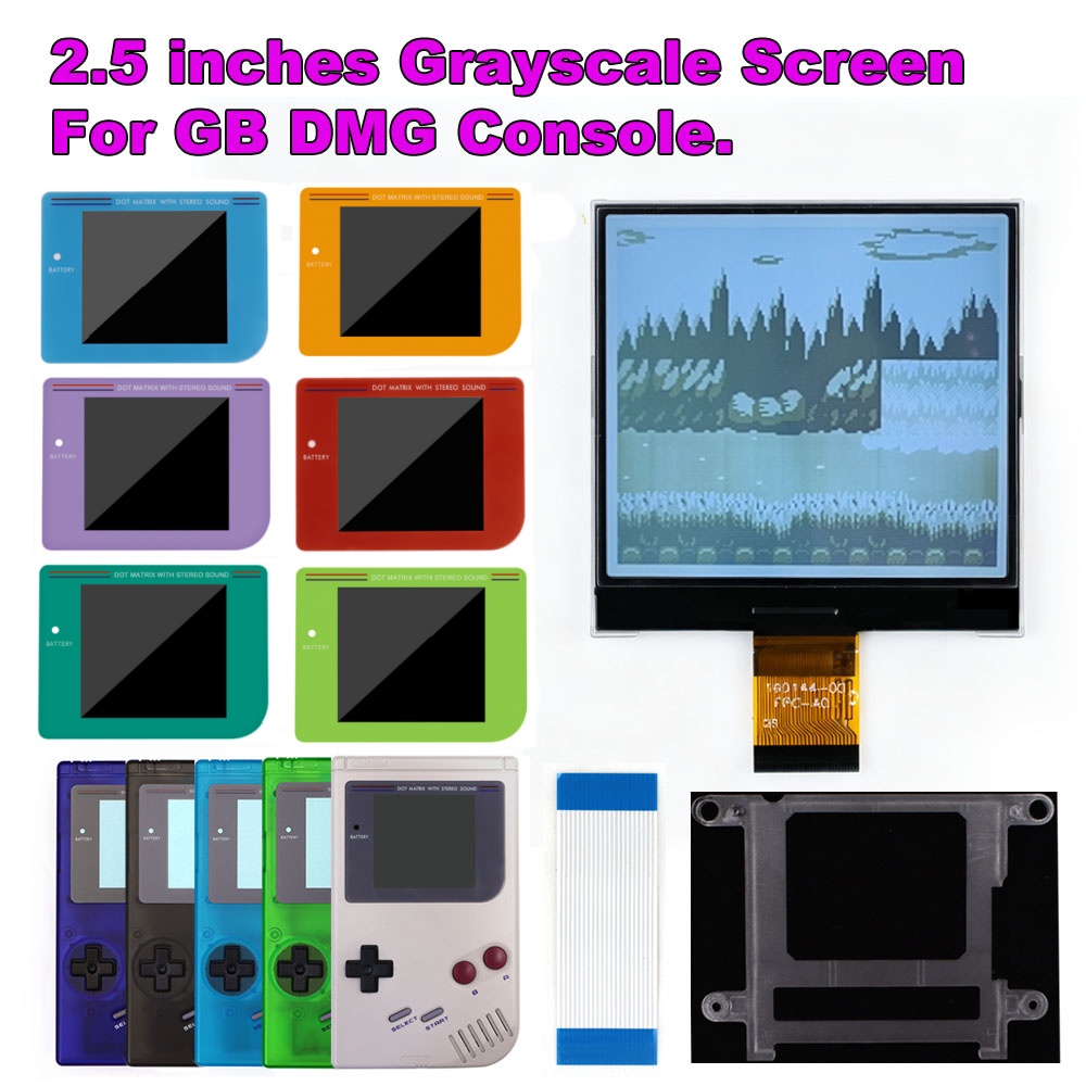 Lcd Screen Arcade - شاشة LCD بتدرجات الرمادي مقاس 2.5