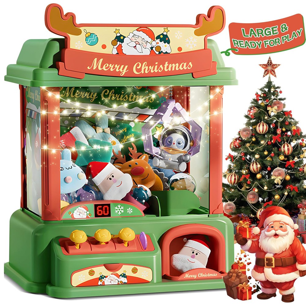 آلة مخلب عيد الميلاد للأطفال ، - مراجعة Vending Arcade Games وسعره
