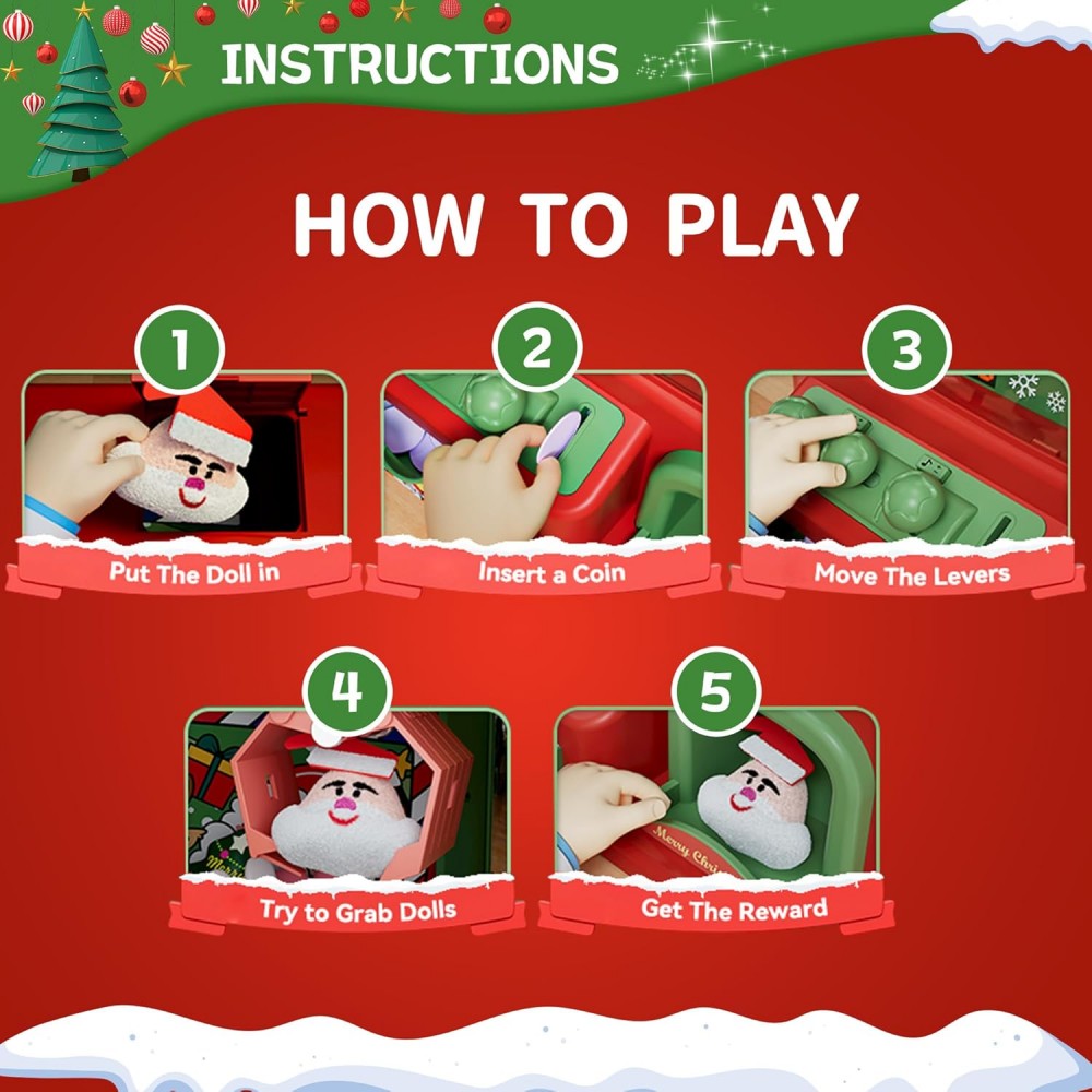 آلة مخلب عيد الميلاد للأطفال ، - مراجعة Vending Arcade Games وسعره