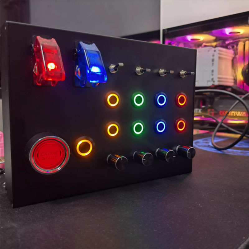 صندوق التحكم USB PC Simracing  - مراجعة Arcade Button Pcb وسعره
