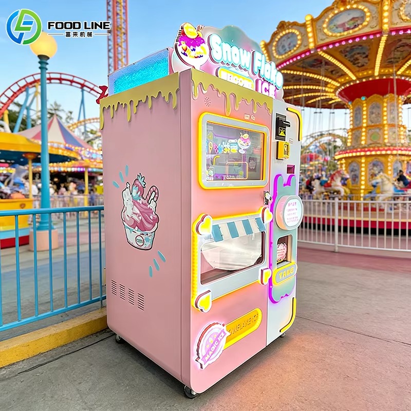 آلة بيع السلاش الأوتوماتيكية،  - مراجعة Slushie Machine Vending وسعره