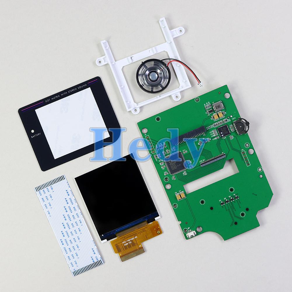 1 مجموعة جديد ل GameBoy DMG 00 - مراجعة Lcd Screen Arcade وسعره