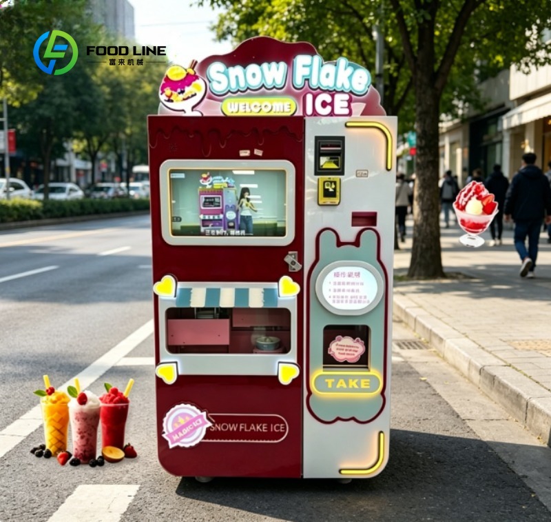 آلة بيع السلاش الأوتوماتيكية،  - مراجعة Slushie Machine Vending وسعره