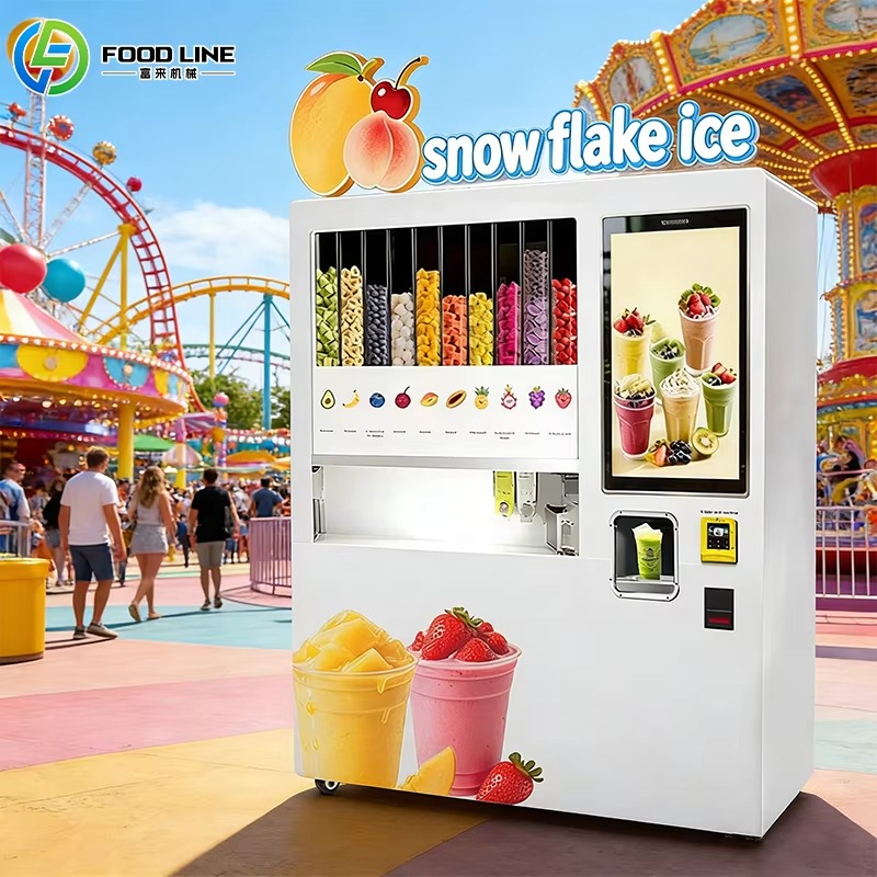 آلة بيع السلاش الأوتوماتيكية،  - مراجعة Slushie Machine Vending وسعره