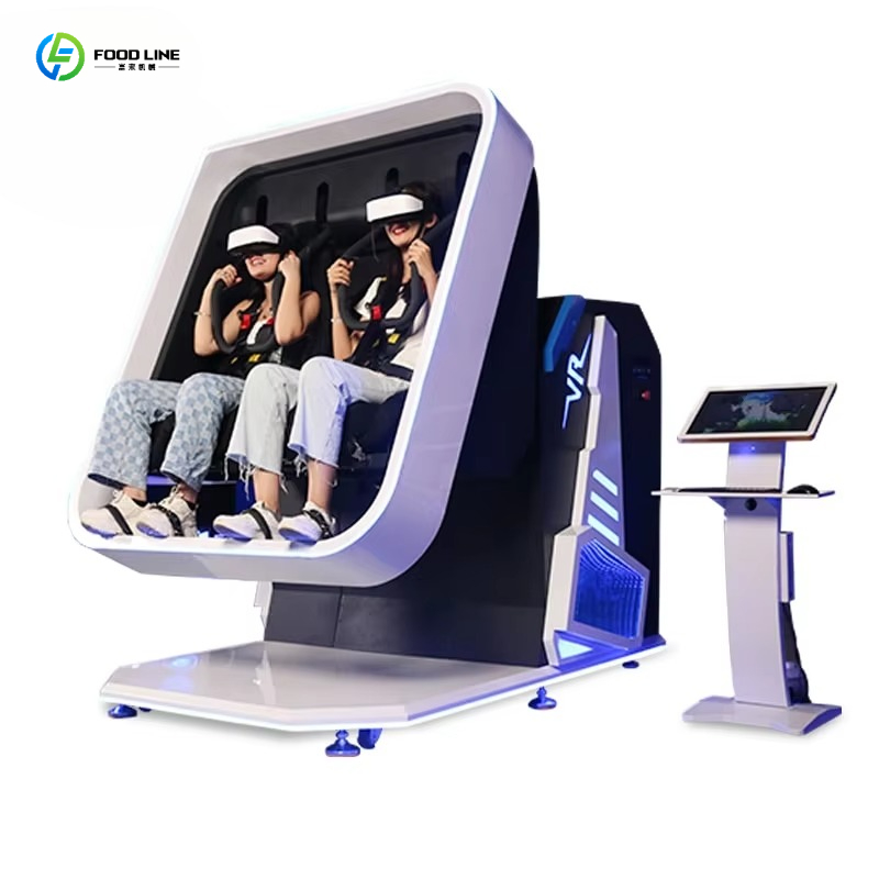 محاكي طائرة FL 9D بتقنية الواق - مراجعة 9D Vr Simulator وسعره