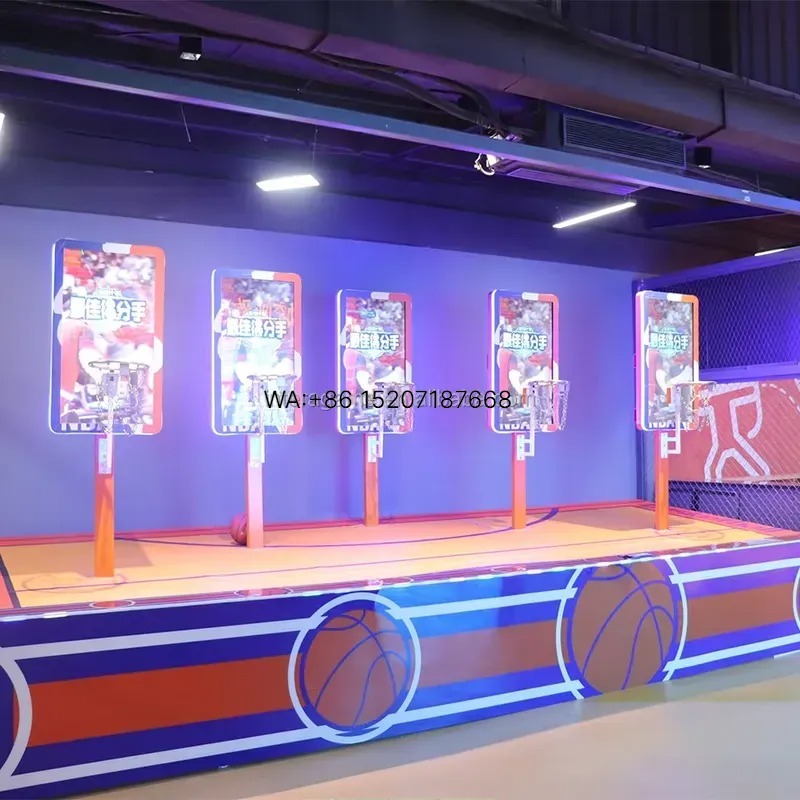 نظام ألعاب كرة السلة التفاعلي  - مراجعة Basketball Arcade Game وسعره