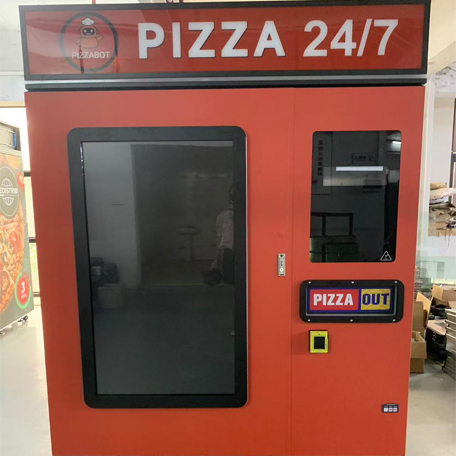 ماكينات بيع البيتزا السريعة ال - مراجعة Commercial Vending Machine وسعره